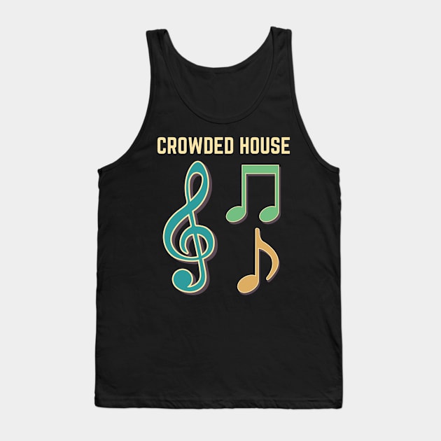 CROWDED HOUSE BAND Tank Top by Mie Ayam Herbal